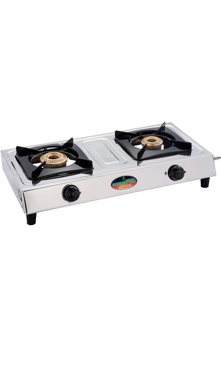 SuryaHotterr Double Burner Stainless steel cooktop uploaded by business on 12/13/2021