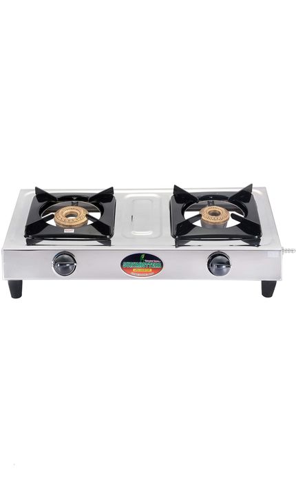 SuryaHotterr Double Burner Stainless steel cooktop uploaded by SHRI GANGA HOME APPLIANCES on 12/13/2021