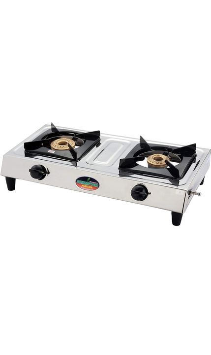 SuryaHotterr Double Burner Stainless steel cooktop uploaded by SHRI GANGA HOME APPLIANCES on 12/13/2021