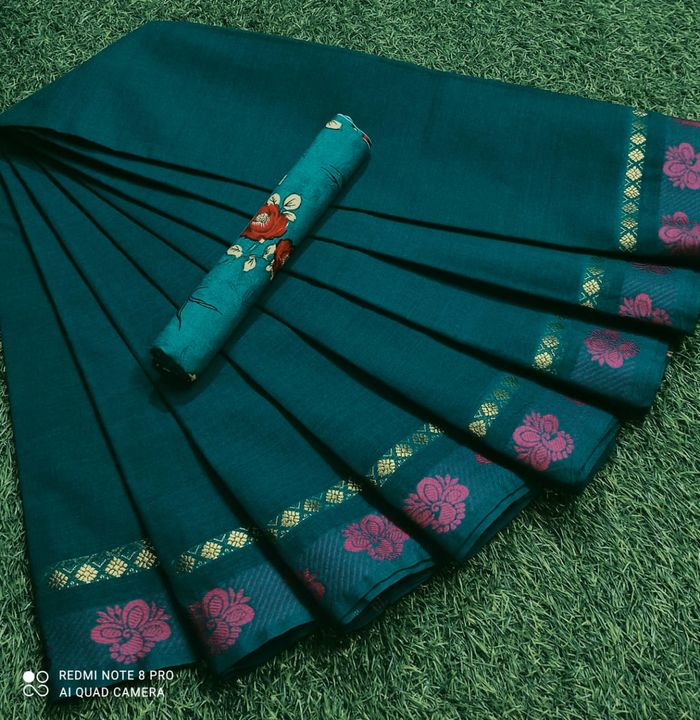 Fancy Chettinad Cotton Sarees Collections  uploaded by Saree Paradise on 12/14/2021