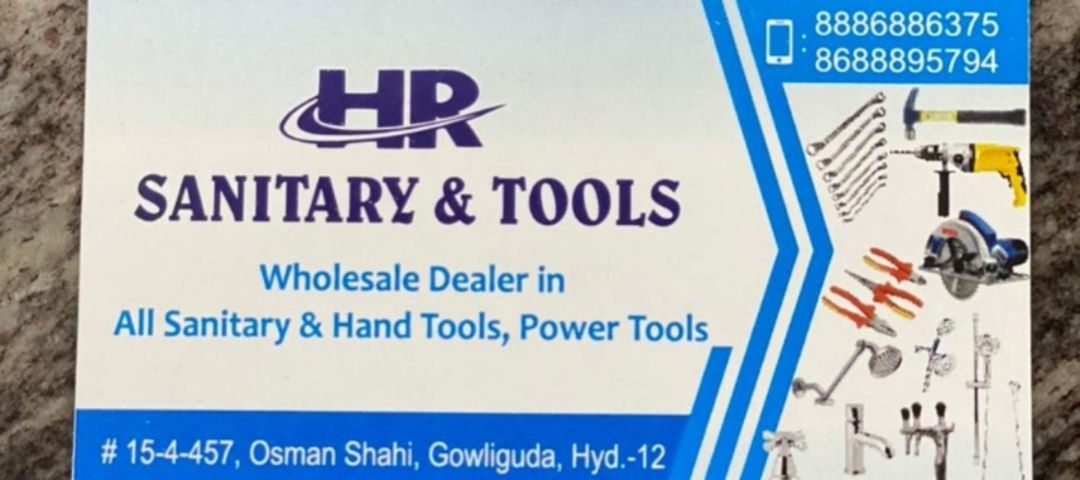 HR sanitary & tools