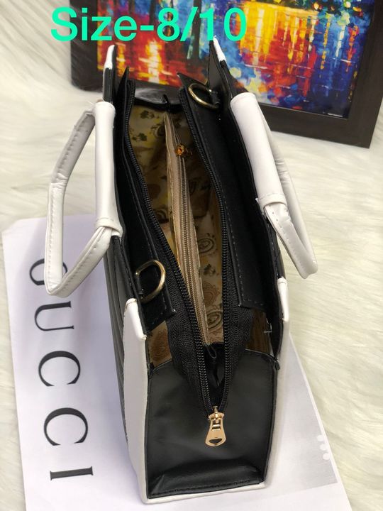 Gucci👛
*No damage in any *✅*situation**
clutch box sling 
New design 
awesome quality 
Size8/10
Buk uploaded by Fashion plus on 12/14/2021