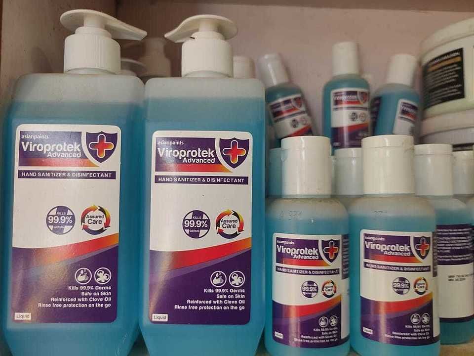 Sanitizer asian paints original (500 gm pack) uploaded by business on 9/25/2020