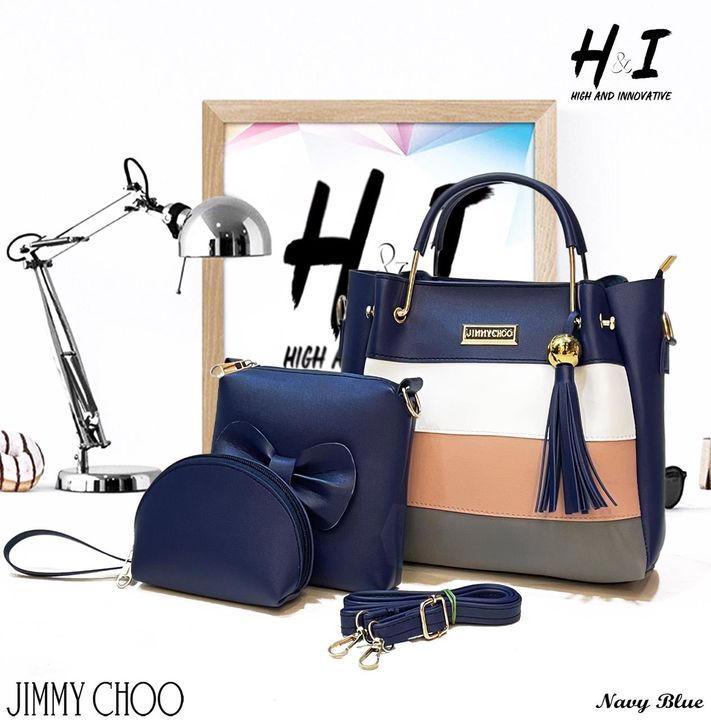 BRAND - *JIMMY CHOO* HIGH QUALITY SET OF 3

PRICE - *250*+$

SHIPPING - *75 FIXED PER PEICE VIA ANJA uploaded by Fashion plus on 12/14/2021