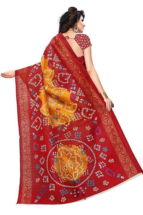BANDHANI RED Classy Printed Art Silk Saree With Blouse

 uploaded by CLOTHING on 9/25/2020