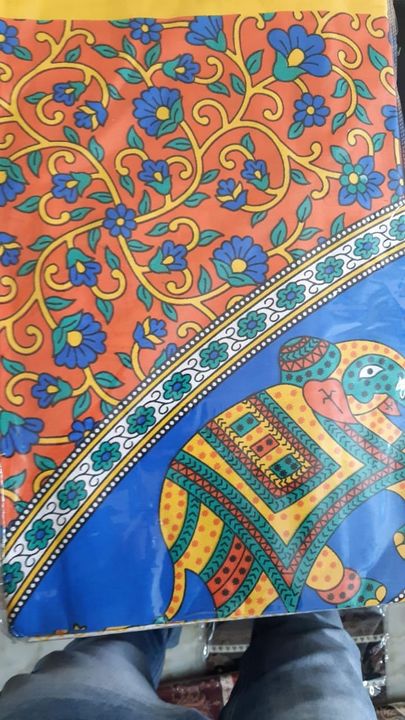 Jaipuri bedsheets  90x100 uploaded by J S TEXTILES  on 12/14/2021