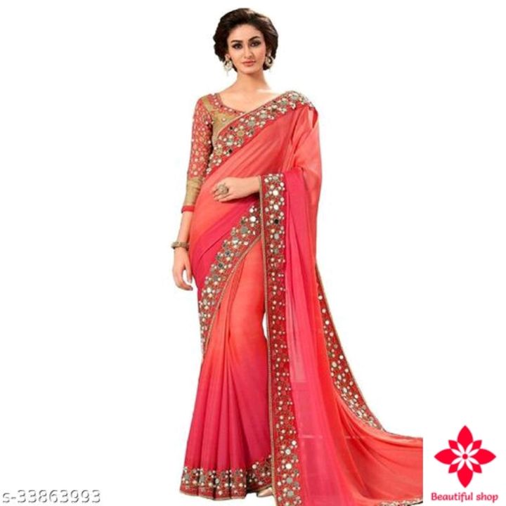 Aakarsha Superior Sarees
Saree Fabric: Georgette uploaded by business on 12/14/2021
