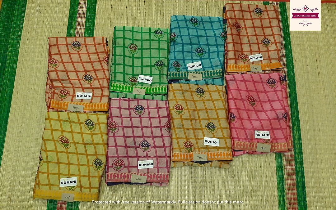 Synthetic sarees  uploaded by business on 9/25/2020