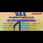 Business logo of A&S Aluminium and glass work