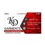 Business logo of KD GARMENTS