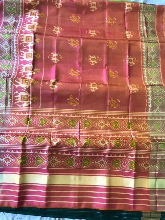 Patola saree uploaded by Marble silk on 12/15/2021
