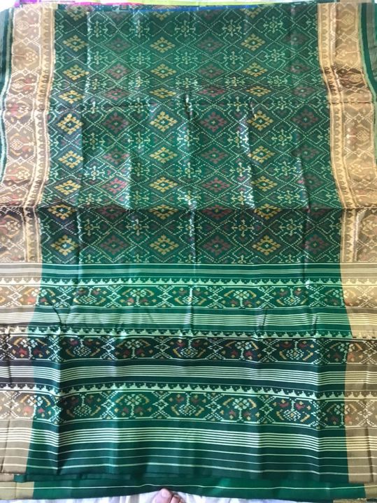 Patola saree uploaded by Marble silk on 12/15/2021