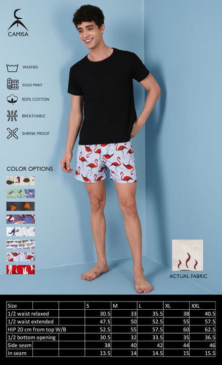 Product image of Men's Boxers , price: Rs. 130, ID: men-s-boxers-f38b91a3
