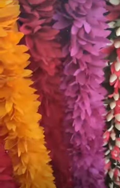 Decareshon garlands uploaded by Lalitha crafts..fabric flower s on 12/15/2021