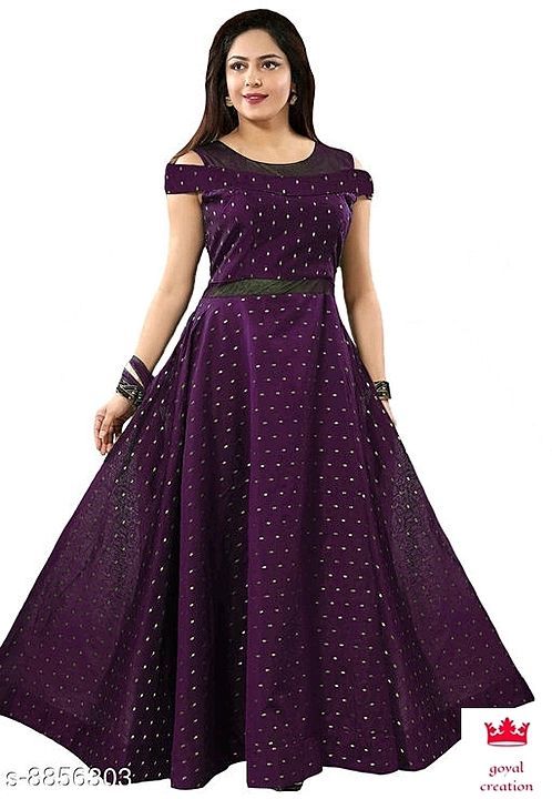 Pretty Partywear Women gown

 uploaded by goyal creation on 9/25/2020