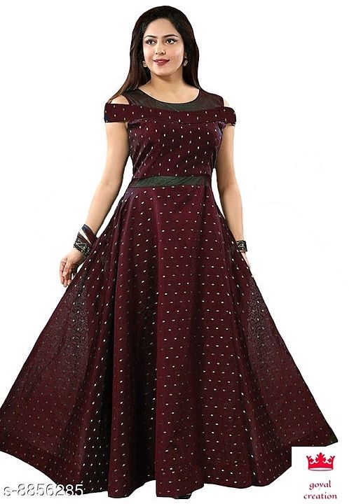 Pretty Partywear Women Gowns

 uploaded by goyal creation on 9/25/2020