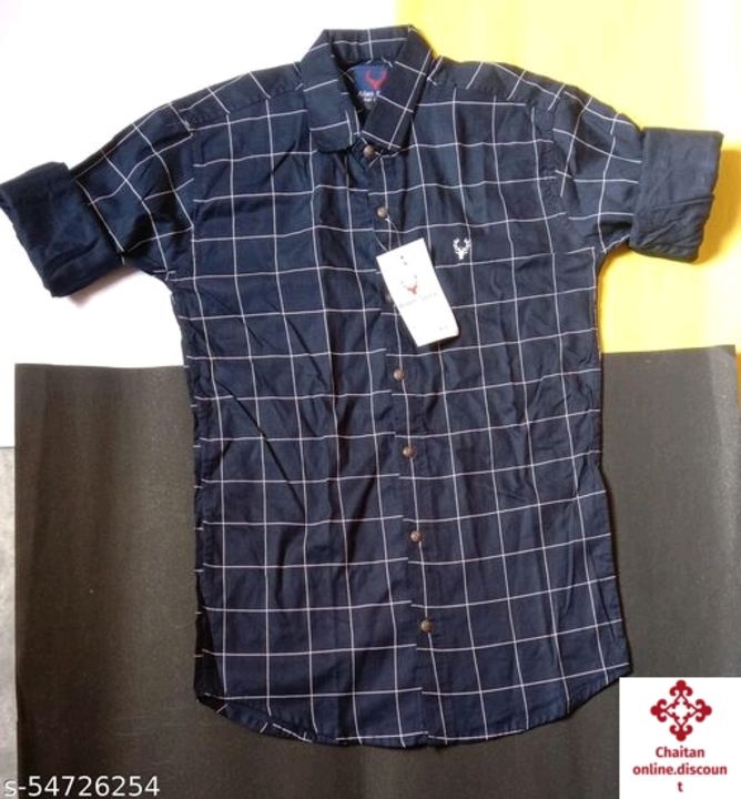 Post image Catalog Name:*Fancy Sensational Men Shirts*Fabric: CottonSleeve Length: Long SleevesPattern: CheckedMultipack: 1Sizes:XL (Chest Size: 43 in, Length Size: 29.5 in) 
Easy Returns Available In Case Of Any Issue*Proof of Safe Delivery! Click to know on Safety Standards of Delivery Partners- https://ltl.sh/y_nZrAV3
