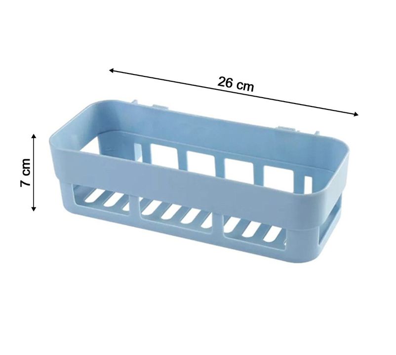1 pc adhesive soap , sampoo holder organizer for bathroom uploaded by business on 12/16/2021