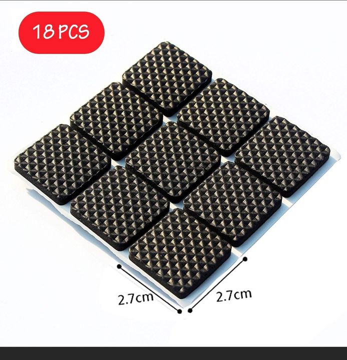 18pcs non slip pads for chair furniture beds.  uploaded by Solanki Creation on 12/16/2021