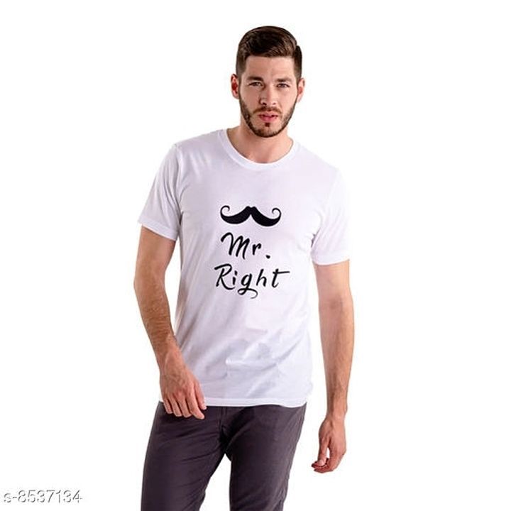 Printed Cotton Lycra Tshirt For Men uploaded by business on 9/25/2020