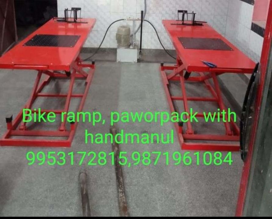 Bike ramp uploaded by Balvinder hydrolic care on 12/16/2021