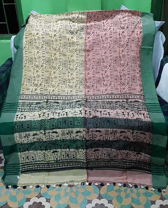 Handloom saree uploaded by business on 9/25/2020