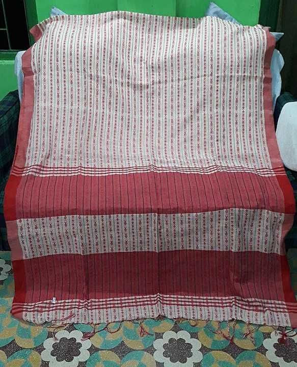 Fish handloom saree uploaded by business on 9/25/2020