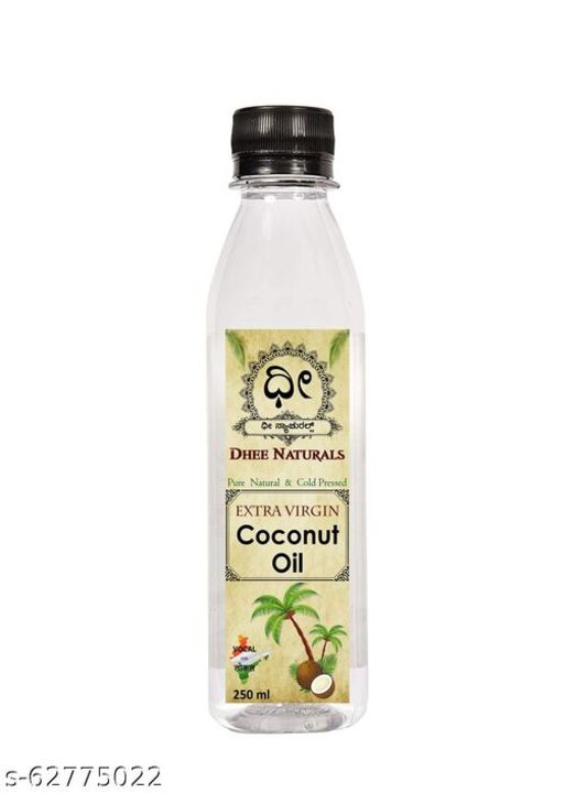 Extra Virgin Coconut Oil (250ml) uploaded by Dhee Naturals on 12/16/2021