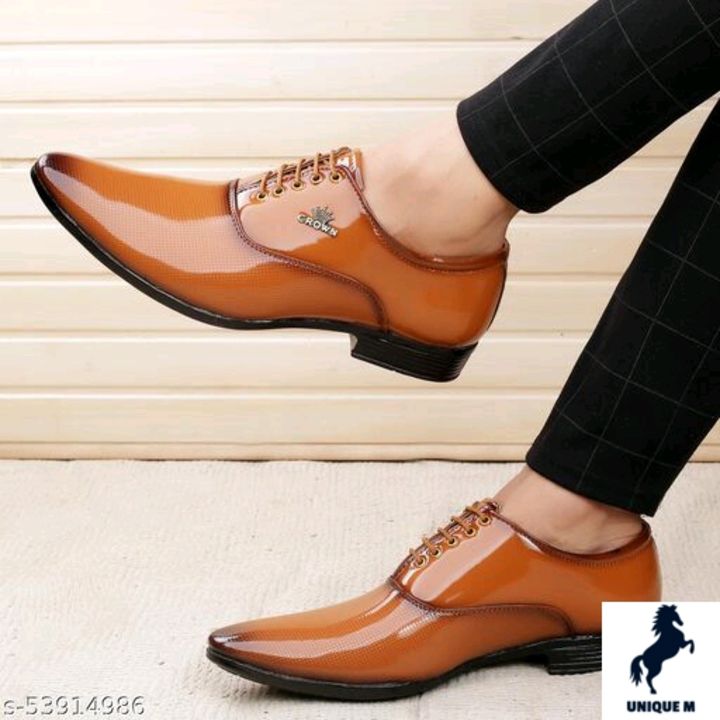 Post image Whatsapp -&gt; https://ltl.sh/7Ddyuhuw (+917383743257)Catalog Name:*Modern Fashionable Men Formal Shoes*Material: Patent LeatherSole Material: RubberFastening &amp; Back Detail: Lace-UpPattern: SolidMultipack: 1Sizes: IND-6 (Foot Length Size: 25 cm) IND-7 (Foot Length Size: 26 cm) IND-8 (Foot Length Size: 27 cm) IND-9 (Foot Length Size: 28.5 cm) 
Dispatch: 2-3 DaysEasy Returns Available In Case Of Any Issue*Proof of Safe Delivery! Click to know on Safety Standards of Delivery Partners- https://ltl.sh/y_nZrAV3