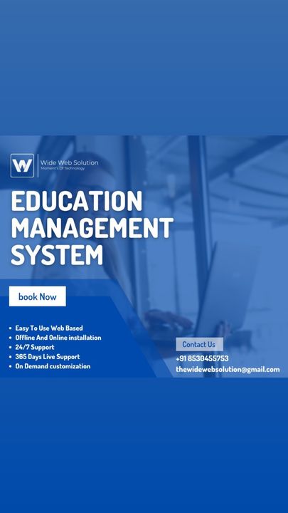 Education management system uploaded by Wide web solution on 12/16/2021