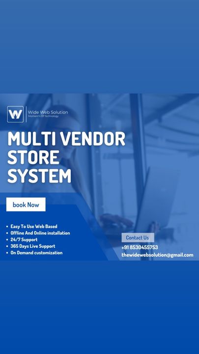 Multi vendor store system uploaded by Wide web solution on 12/16/2021