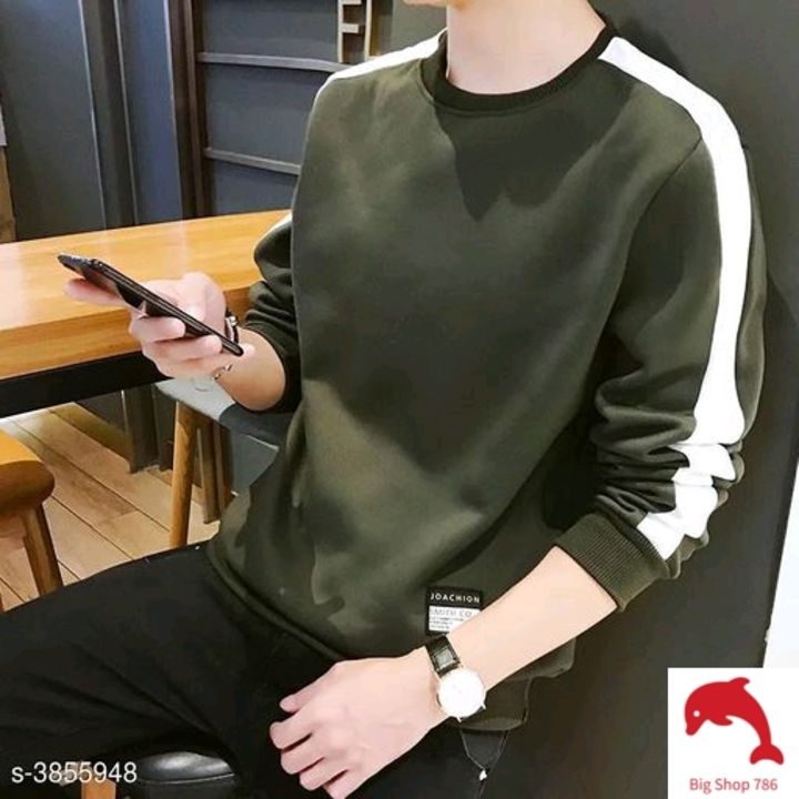 Catalog Name:*Comfy Men Sweatshirts*
Fabric: Cotton
Sleeve Length: Long Sleeves
Pattern: Striped,Pri uploaded by business on 12/17/2021