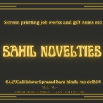 Business logo of sahil novelties