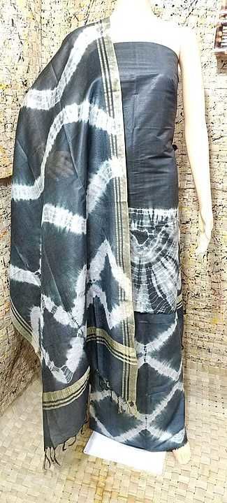 Post image I'm manufacturer linen Saree silk Saree tusser by tusser Saree tusser ghicha Saree semi silk Saree semi silk suit Katan silk Saree katan silk suit linen Dupatta