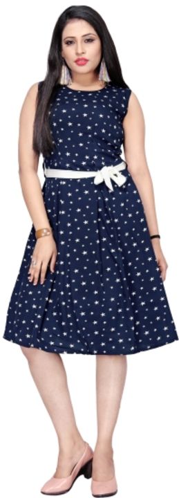 Post image NEW ETHNIC FASHION Women Fit and Flare Blue Dress

Size: S, M, L, XL, XXL

Length: Knee Length

Fabric: Poly Crepe

Occasion: Casual

Sleeveless Printed Dress

Belt Included

7 Days Return Policy, No questions asked.
