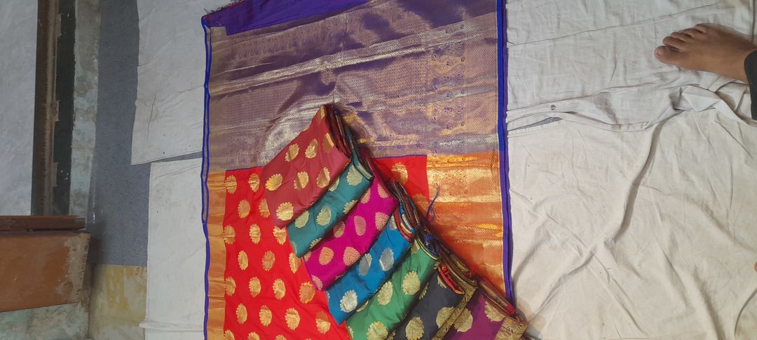 Katan silk uploaded by Shahnawaz ismaili sarees manufactur on 12/17/2021