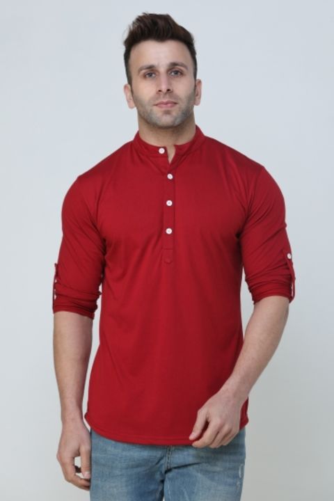 Leana Solid Men Mandarin Collar Red T-Shirt

Color: Black, Dark Blue, Grey, Maroon, Multicolor, Red, uploaded by Amaush Kumar on 12/17/2021