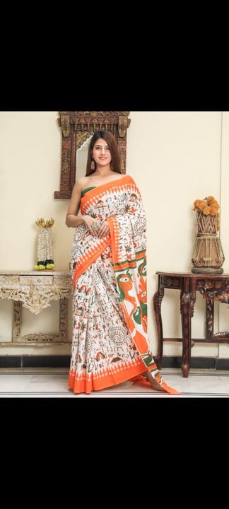 Cotton saree  uploaded by business on 12/18/2021