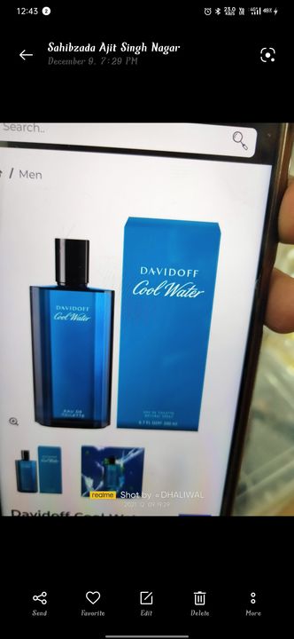 Post image Mujhe Davidoff cool water parfum ki 3 Pieces chahiye.
Mujhe jo product chahiye, neeche uski sample photo daali hain.