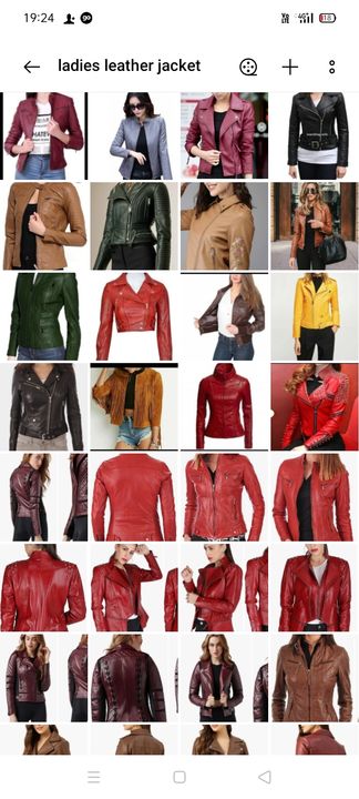 Ladies leather jacket uploaded by First choice on 12/18/2021