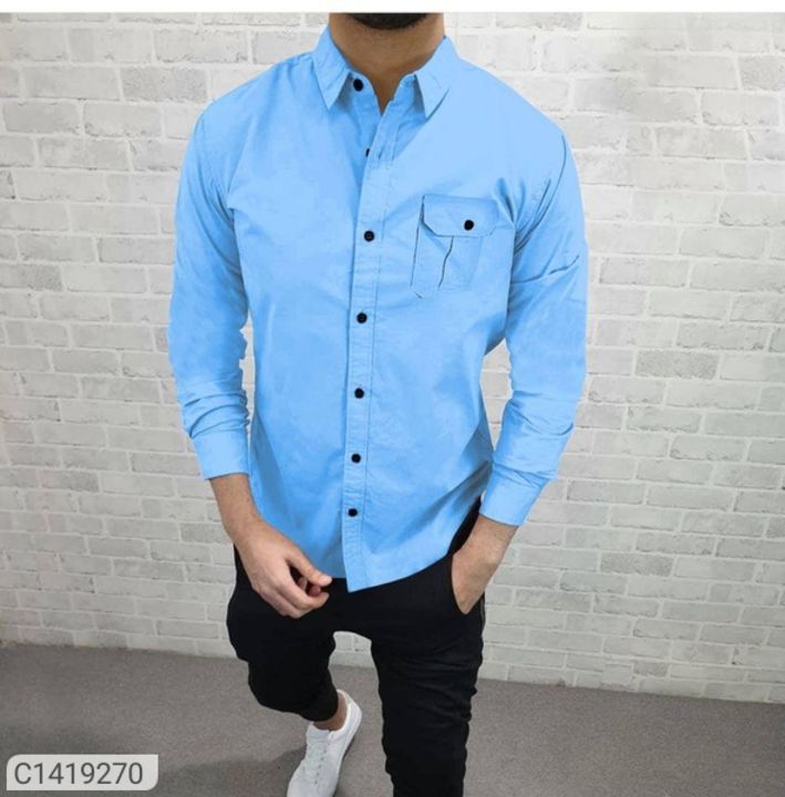 Cotton blend casual shirts uploaded by Inout Digital on 12/18/2021