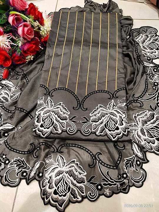 All over jaam 
With chinon cut work dupatta uploaded by business on 9/26/2020