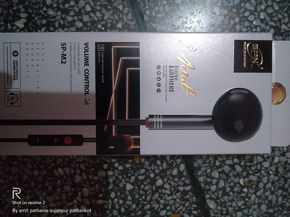 HEADPHONE SPN M-2 uploaded by NEELAM MOBILE ACCESSORIES on 9/26/2020