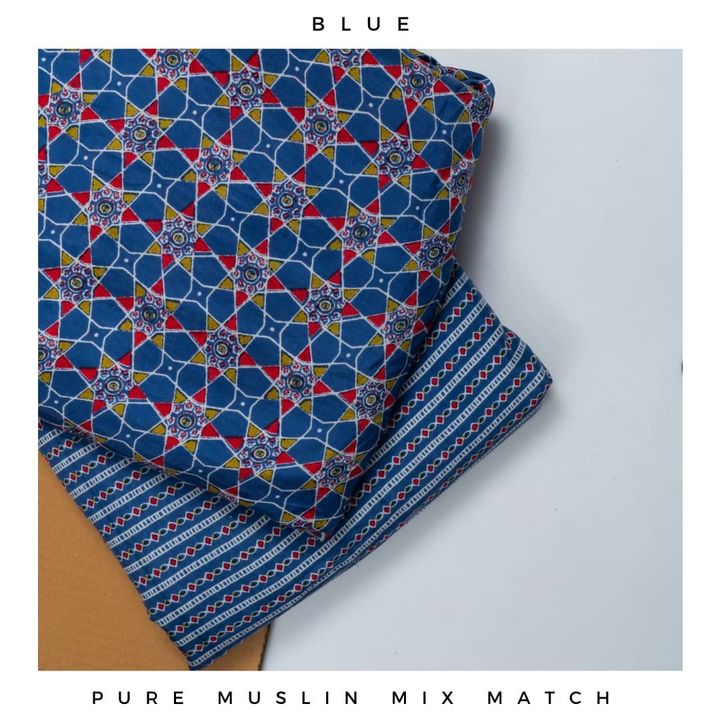 Pure Muslin Mix Match uploaded by business on 12/18/2021