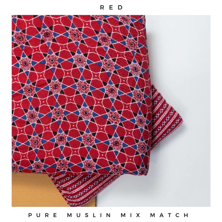 Pure Muslin Mix Match uploaded by Fabric Hub on 12/18/2021