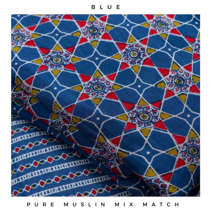 Pure Muslin Mix Match uploaded by Fabric Hub on 12/18/2021
