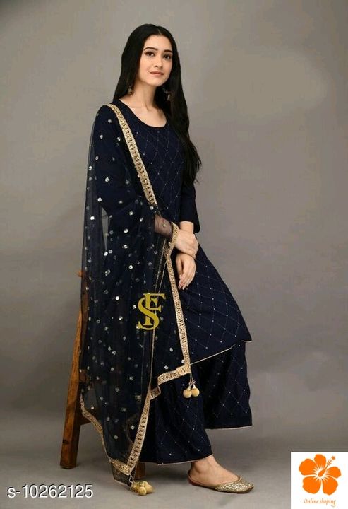 Post image Catalog Name:*Women Rayon A-line Embroidered Long Kurti With Palazzos And Dupatta*                 my whatsapp number 6265065332 contact meKurta Fabric: RayonFabric: RayonBottomwear Fabric: RayonSleeve Length: Three-Quarter SleevesPattern: EmbroideredSet Type: Kurta with Dupatta and BottomwearStitch Type: StitchedMultipack: SingleSizes: XS, S, M, L, XL, XXL, XXXL, 4XLDispatch: 2-3 DaysEasy Returns Available In Case Of Any Issue*Proof of Safe Delivery! Click to know on Safety Standards of Delivery