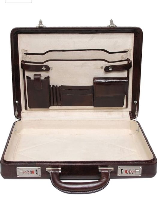 Post image Leather briefcase