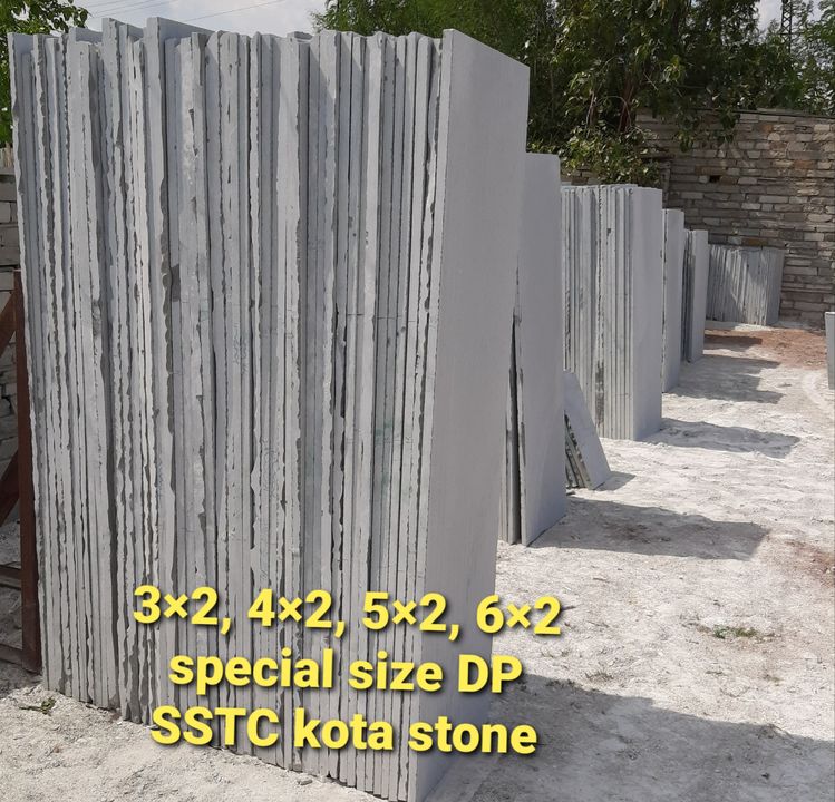 Post image SSTC... we are manufacturer of pure kota stone.. All type of Permium Quality kota tiles, semi polished materials, mirror polished, Leather finish &amp; Daimond cutting stone avilable... 
We Don't Compromise in Quality ...
