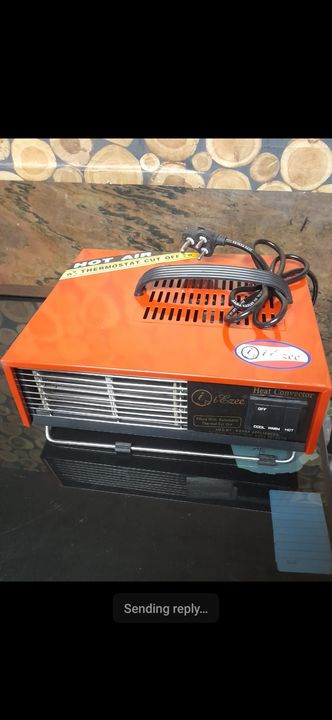 Heat convector fan heater heavy duty uploaded by R.K. OFFICE SOLUTIONS PRO on 12/19/2021